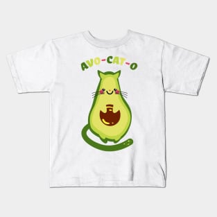 Avo-cat-o Kids T-Shirt